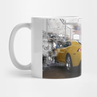 Chevrolet Camaro, Pencil - Original Mug